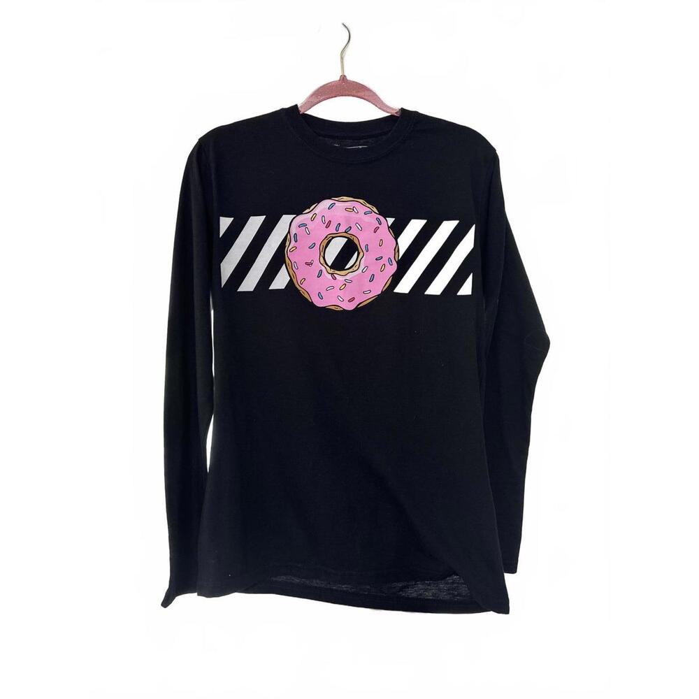 Fresh Laundry Donut Tee – Soft Cotton, Made in USA, Foodie Graphic S